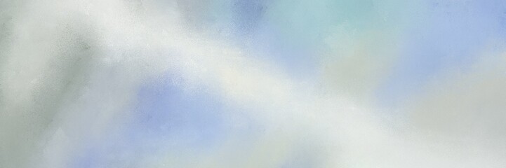 grunge horizontal banner background  with pastel blue, lavender and dark gray color