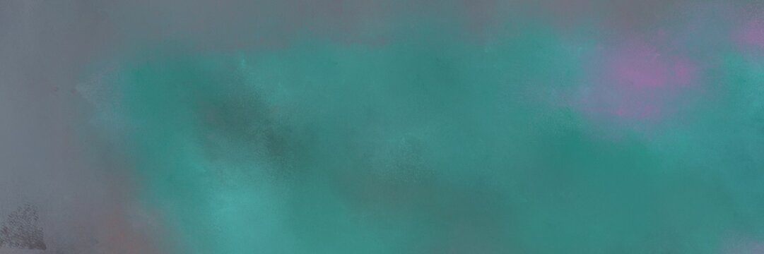 retro horizontal background texture with teal blue, old lavender and light slate gray color © Eigens
