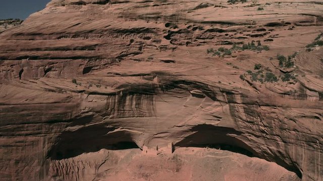 Canyon de Chelly, Indian Ruins, at sunset