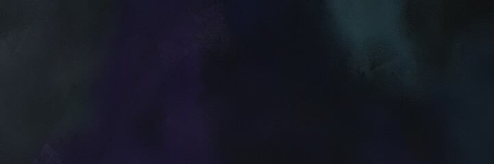 retro horizontal background texture with very dark blue, dark slate gray and black color