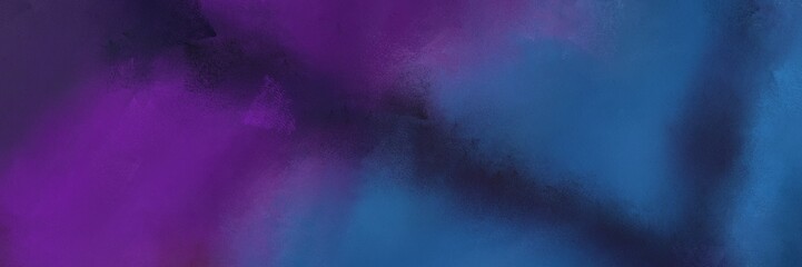 antique horizontal header background  with dark slate blue, midnight blue and very dark blue color