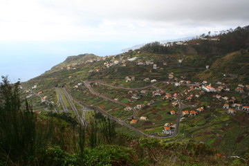 aerial view of the city