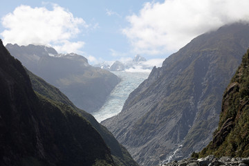 Fox Gletscher im Westland Nationalpark. Neuseeland