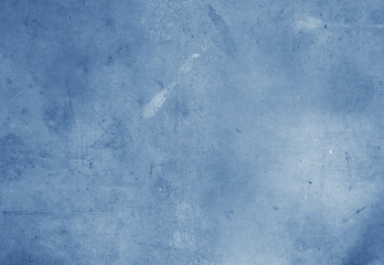 Blue textured concrete wall background