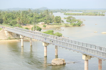 bridge over the river