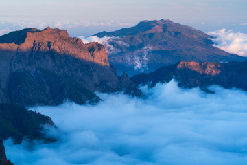 Obraz na płótnie Canvas Caldera de Taburiente National Park, La Palma island, Canary Islands, Spain, Europe, Unesco Biosphere Reserve