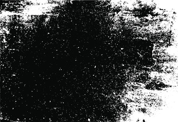 Dark grunge urban texture vector. Distressed overlay texture. Grunge background. Abstract obvious dark worn textured effect. Vector Illustration. Black isolated on white. EPS10.