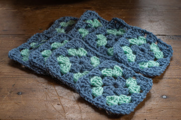  hand made granny square