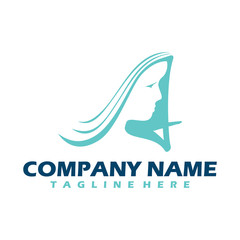 women Beatiful - vector logo concept illustration. Health logo. Healthy logo