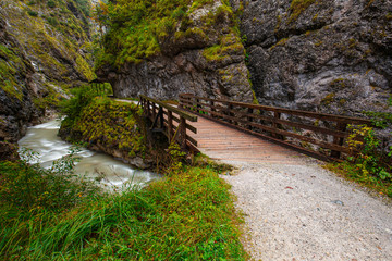Brücke in der Kundeler Klamm, Wildschönau