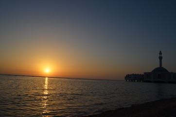 Fototapeta premium Floating Mosque in Jeddah