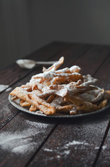 Faworki, traditional Polish sweets, Fat Thursday, Angel Wings