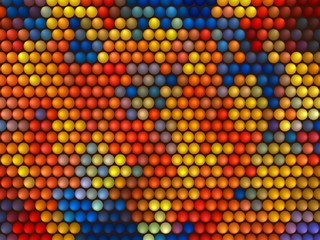 color geometric block pattern background polygonal style ,LED light color dot style graphic ,  paint like illustration background of spiral fractal geometric modern