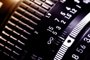 Lens photo scale