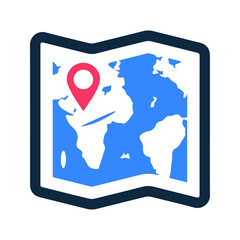 Location Icon, Map, Address, Geographical Position