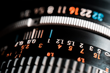 Lens photo scale