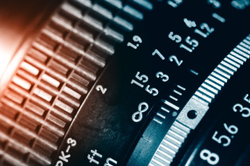 Lens photo scale