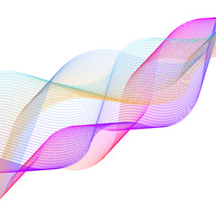 Colors Stripe Wave Micro Lines Abstract Object Pattern Background Texture  