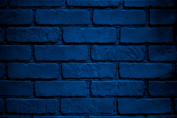 Trend color 2020 classic blue background, layout for design, copy space. Concept color of yea....