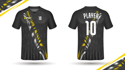 Soccer jersey template sport t shirt design