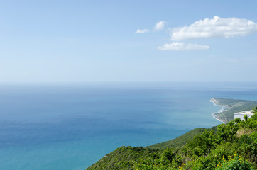 Green Seacoast In The Valley