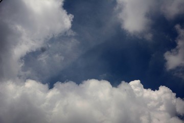 Backgorund of blue sky with noise.