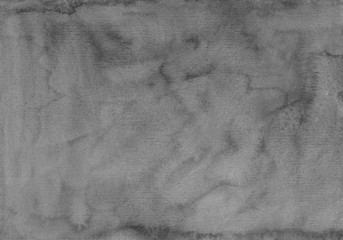 Naklejka premium Watercolor gray background texture. Watercolour neutral grey backdrop.