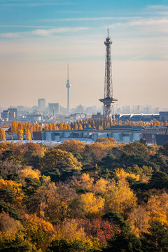 Berliner Panorama im Herbst