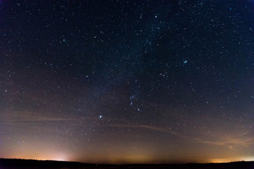 Nocne niebo. © boguslavus