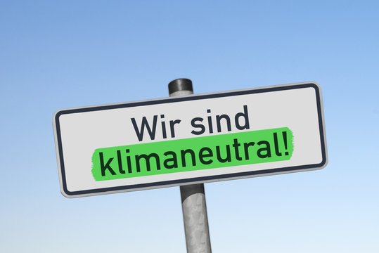 Tafel, Wir sind klimaneutral!