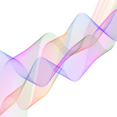 Colors Stripe Wave Micro Lines Abstract Object Pattern Background Texture  