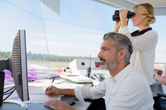 the two tower controllers concept - Powered by Adobe