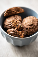 Cereal cocoa cookies.