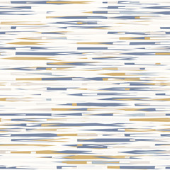 French shabby chic doodle stripe vector stripe background. Broken watercolor line off white seamless pattern. Hand drawn striped interior home decor swatch. Classic farmhouse style all over print
