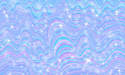 Unicorn rainbow. Vector. Fantasy universe