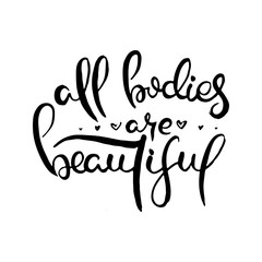 Hand lettering grunge card with textured handcrafted doodle letters in retro style