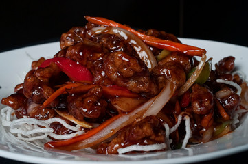 chinese food, Sweet & Sour Pork