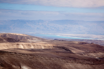 Desert from Arad Overlook, Israel.