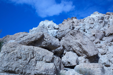 Hills around the valley of David in Ein Getti, Israel