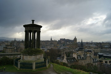 Obraz premium vista general de edimburgo