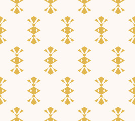 Vector geometric seamless pattern. Tribal ethnic texture. Abstract ornament