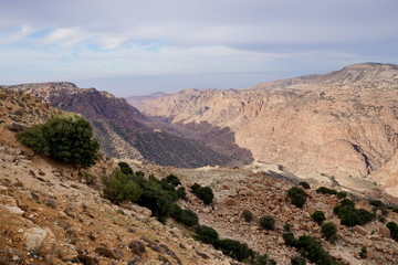 Fototapeta na wymiar Jordan - Dana Biosphere Reserve