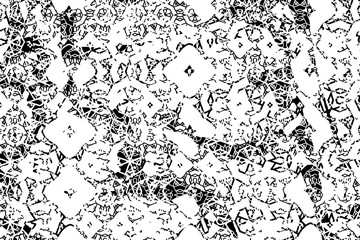 Abstract black and white background. Grunge texture. Monochrome vector pattern