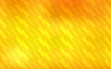 Light Orange vector texture with colored lines. Shining colored illustration with sharp stripes. Pattern for your busines websites.
