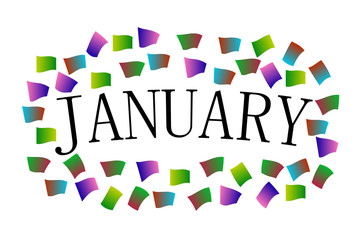 Month of the year. January