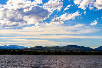 Sky over Lake Loveland