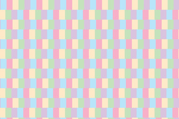 Fun, brightly colored geometric mosaic pattern background for scrapbooking, card design, wallpaper, Easter egg decoration and more.