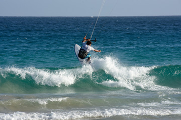 Kapverde kitesurfer