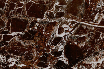Polished Green And Malachite Color Marble With White Streaks. Stone Decoration Marble Background, Close-Up Of Grunge Marble Texture.