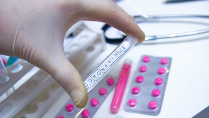 epidemic test and analysis coronavirus, a vaccine and a cure for the virus appeared in Wuhan, China